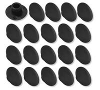 cyclingcolors 20x Cache vis M5 Noir 6 pans Creux clé Allen CHC Hexagonal Bouchon Capuchon Protection Meuble