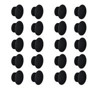 Cache vis - CYCLINGCOLORS - M6 - Plastique - Noir - 6 pans hexagonal