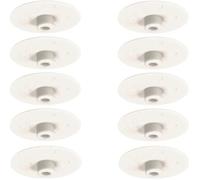 Cache vis - CYCLINGCOLORS - SW4/PZ2 - Blanc RAL 9010 - Lot de 10 - Plastique