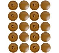 Cache vis - CYCLINGCOLORS - T2 Pozidriv - Marron - Plastique - Lot de 20