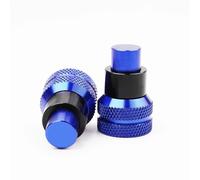 Cache-vis de réglage d'extrémité de chaîne de Roue arrière de Moto for Honda CB 500/600F Hornet 600 900 CBR400R CB400F NX400 NX500 NC750S(Blue)