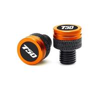 Cache-vis de rétroviseur de moto Pour HON@&DA 750CC FORZA XADV NC NC750X CB CBR INTEGRA HORNET TRANSALP 750 Moto CNC Cache-trou Pour Rétroviseur Latéral(750-5)