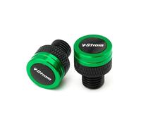 Cache-vis de rétroviseur de moto Pour V-Strom DL650 DL 650 Vstrom XT 2011-2023 Accessoires Moto M10 Bouchons De Rétroviseur En Aluminium Vis Boulon(W-6)