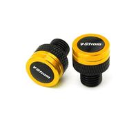 Cache-vis de rétroviseur de moto Pour V-Strom DL650 DL 650 Vstrom XT 2011-2023 Accessoires Moto M10 Bouchons De Rétroviseur En Aluminium Vis Boulon(W-5)
