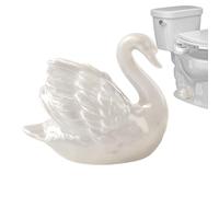 Cache-vis de toilettes - Céramique mignonne décoration vintage | Capuchons à vis pour cuvette de WC | pour salle de bain, chambre à coucher, appartement, dortoir d'étudiant, bureau, hôtel, camping-car