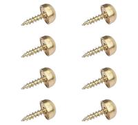 Cache-vis élégants de style vintage, pratique pour l'installation de meubles en bois, design de perçage facile à saisir, utilisation quotidienne, clous décoratifs en laiton