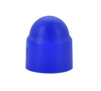 Cache-vis hexagonaux M3-M24 en plastique PE for écrous dômes, protection des boulons, décoration de roues de voiture(Blue,M20x30x40-5pcs)