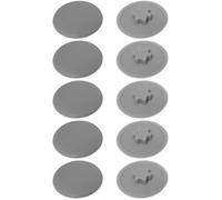 Cache vis - Plastique - Torx T25 - Lot de 10 - ØD 15mm - Couleur gris