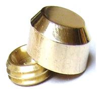 Cache vis plat - Décor : Poli - Diamètre : 20 mm - ITAR