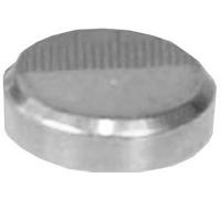 Cache vis plat diamètre 16mm laiton chromé boîte de 10 - GUITEL - 9020D16S03