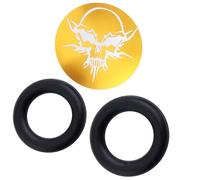 Cache-vis pour manivelles de vélo | Capuchon Anti-poussière en d'aluminium pour Bras de manivelle | Bouchon Anti-poussière pour vélo de Route en d'aluminium Facile à Installer