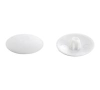 Cache-vis - VYNEX - n°2 - Plastique - Blanc - Lot de 30