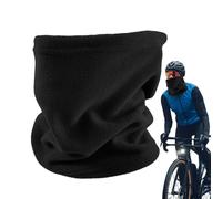 Cache-visage | Couvre-cou en polaire épaisse - Écharpe coupe-vent en polaire épaisse pour le sport, homme et femme, utilisation en hiver, cyclisme, snowboard, ski, patinage sur glace, Noir , Refer to