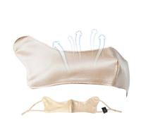 Cache-Visage en Soie,Accessoires Extérieurs Unisexe Doux, Lavables et Anti-poussière | Cache-Nez Anti-Poussière,pour Femmes en Voyage, Camping, Vacances, Vélo, Temps Poussiéreux et Soleil Intense