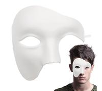 Cache-Visage Mascarade Pour Homme Costume Cosplay Vintage Avec Un Seul Œil