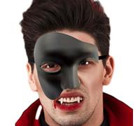 Cache-Visage Mascarade Pour Homme Costume Cosplay Vintage Avec Un Seul Œil