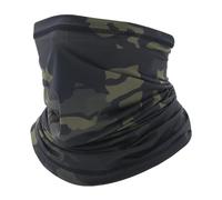 Cache-visage Pour Hommes - Cache-cou Rafraîchissant | Guêtres Multifonctions Respirantes À Imprimé Camouflage Visage | Demi Masque Snood Écharpe | Guêtres D'écharpe De Refroidissement Solaire