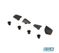 CACHE VISSERIE PLATEAU X110 COMPATIBLE SHIMANO DURA ACE R9100 11V. NOIR TA (X4)