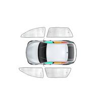 Cache Vitre Voiture pour Volvo XC40 2018-2025, Protection UV, Rideau pour Vitres Latérales Pare-Soleil De Voiture(4pcs Car Door)