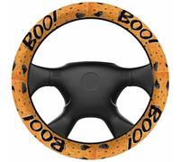 Cache Volant Black Stars Ghosts Cartoon Boo Orange Couvercle De Protection