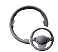Cache Volant Voiture Pour BMW Pour X3 Pour E83 2003-2010 Pour X5 Pour E53 2004-2006 Housse Volant Perforée Microfibre Noire(Blue Thread)