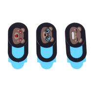Cache Webcam Coulissant Anti-hacking pour Ordinateur Portable, 3 Pièces