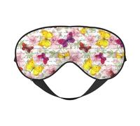 Cache-yeux avec imprimé papillon pour homme et femme