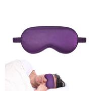 Cache-yeux de sommeil - Couvre-yeux doux et respirant - Cache-yeux de sommeil - Masque de nuit lisse pour voyager - Protection élastique contre la lumière pour la maison