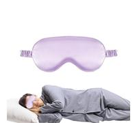 Cache-yeux de sommeil - Couvre-yeux doux et respirant - Cache-yeux de sommeil - Masque de nuit lisse pour voyager - Protection élastique contre la lumière pour la maison