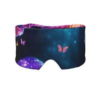 Cache-yeux et oreilles à imprimé champignon magique pour adultes et enfants, pour dormir, voyage, maison, bureau - Aide pour une sieste réparatrice