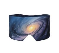 Cache-yeux et oreilles avec imprimé galaxie de la Voie lactée Univers pour adultes, enfants, hommes, femmes, confort pour la maison, le bureau, le camping