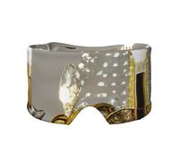 Cache-yeux et oreilles avec imprimé lustre pour salle de bal - Bloque le bruit - Pour adultes, enfants, hommes et femmes