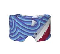 Cache-yeux et oreilles avec imprimé poisson de recherche de nourriture, occultant, bloquant le bruit, pour adultes, enfants, hommes et femmes