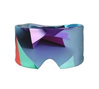 Cache-yeux et oreilles en papier origami multicolore avec imprimé grues pour dormir, bloquant le bruit, pour adultes, enfants, hommes et femmes