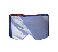 Cache-yeux et oreilles imprimé drapeau français pour adultes et enfants - Aide pour dormir à la maison ou au bureau - Aide pour une sieste réparatrice