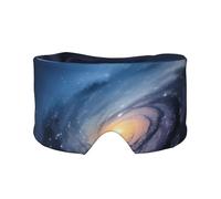 Cache-yeux et oreilles imprimé galaxie de la Voie lactée Univers pour adultes et enfants pour dormir, voyage, maison, bureau, aide pour une sieste réparatrice
