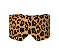 Cache-yeux et oreilles imprimé girafe pour adultes et enfants pour dormir, voyage, maison, bureau, aide pour une sieste réparatrice