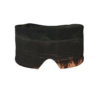 Cache-yeux et oreilles occultants avec imprimé canoë au clair de lune Allagash - Bloque le bruit - Pour adultes, enfants, hommes et femmes