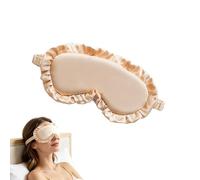 Cache-Yeux Pour Dormir | Bandeau Occultant Doux Sans Pression - Avec Sangle Élastique Réglable Et Cache-Yeux En Tissu Imitation Soie - Pour Femmes Adultes, Voyage, Avion, Maison, Extérieur