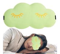 Cache-yeux pour dormir - Cache-yeux en mousse en forme de pour dormir - Bandeau ergonomique pour le sommeil - Couverture de sommeil multifonction pour le camping