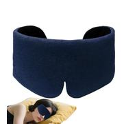 Cache-yeux pour le sommeil - Réglable de nuit, bande élastique ultra douce | Bloque la lumière de voyage pour un sommeil relaxant, confort compact pour sieste en avion, méditation, séjour à l'hôtel ou