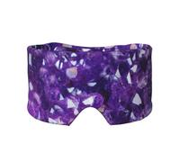 Cache-yeux rose avec strass pour la sieste, le voyage, le yoga, le voyage, le bureau, la sieste, l'avion