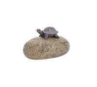 Cacher Une xtérieure, Pierre Creuse Roche Tortue Pierre avec Compartiment Secret pour Cacher des Clés
