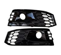 Caches Antibrouillard Compatible Avec Pour A4 B9 Série S 2016 2017 2018 Cache Lampe De Grille D'Antibrouillard De Pare-chocs Avant En Nid D'abeille OEM : 8WD807681F