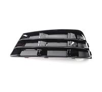 Caches Antibrouillard Grille Compatible Avec A4 B9 2016 2017 2018, Cadre De Couverture De Calandre De Phare Antibrouillard De Pare-chocs Avant 8W0807681R 8W0807682R