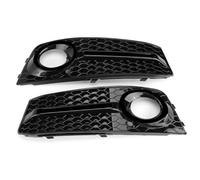 Caches Antibrouillard Pour Pour A4 B8 2009-2011 | Antibrouillard Grille Couverture Calandre Phare Antibrouillard Couverture Phare Antibrouillard Avant Voiture En Maille
