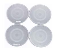 Caches Audio Portière Voiture pour Land pour Rover pour Discovery Sport 2015 2016 2017 2018 2019 Haut-parleurs Portière Voiture Cache Décoration Stéréo Garniture Audio(A-Titanium Silver)