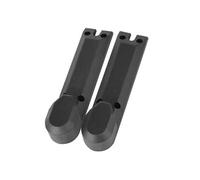 Caches Axes de Roues Avant pour Trottinette Kugoo S1 Avizar Noir Noir