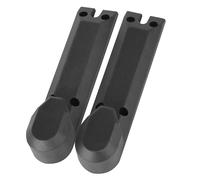Caches Axes de Roues Avant pour Trottinette Kugoo S1 Noir
