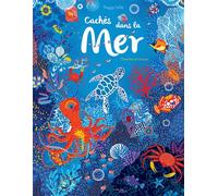 Cachés dans la mer Cherche et trouve - Peggy Nille - Actes Sud Jeunesse - cartonné - Document jeunesse dès 3 ans